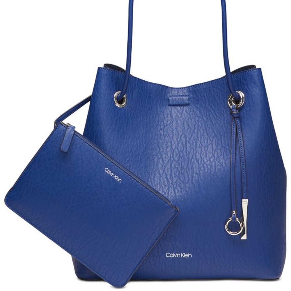 Calvin Klein Gabrianna Tote Cobalt Royal Blue